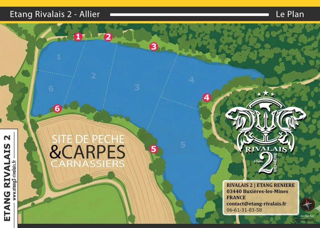 PLAN RIVALAIS 2 - ETANG RENIERE 2