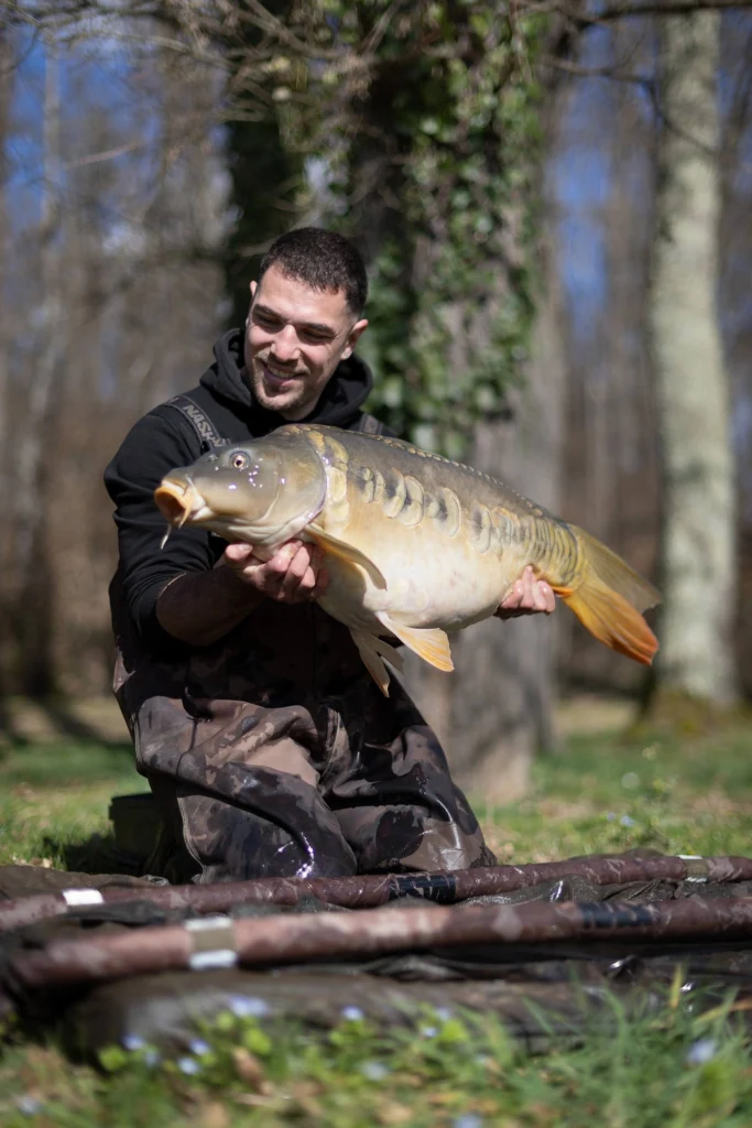 Benjamin Lautrey et Dylan Du Bois team Nash Tackle... ETANG RIVALAIS 2 - ETANG RENIERE - DOMAINE RIVALAIS